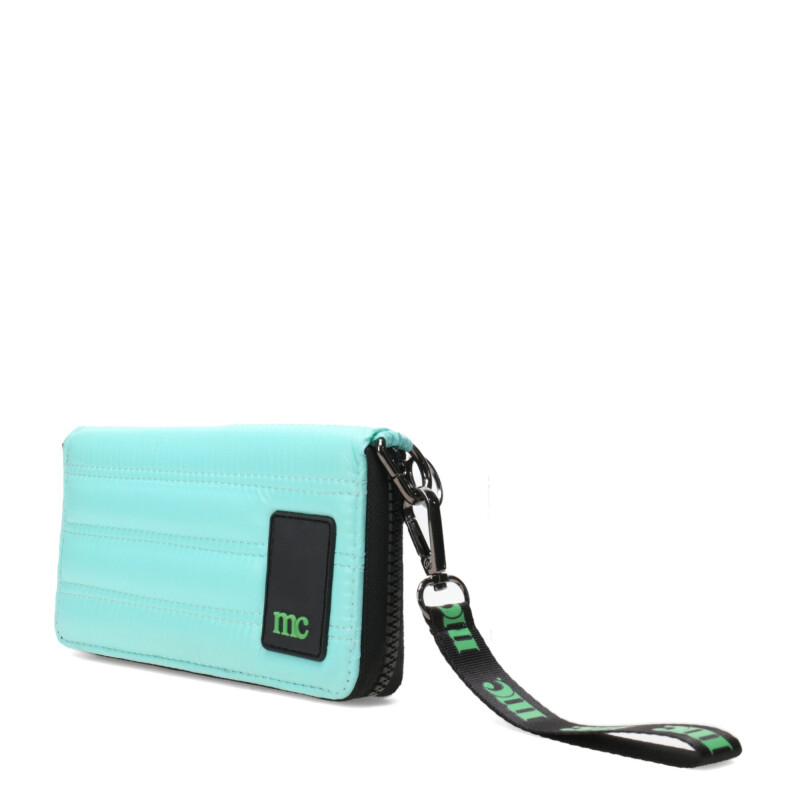 Billetera Miss Carol Moura Verde Agua