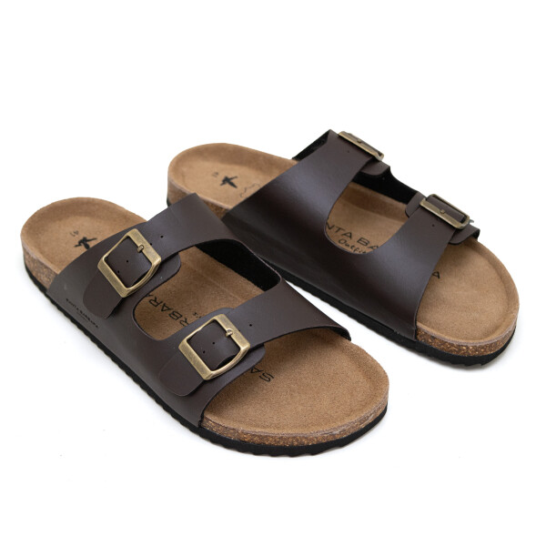 Sandalias Santa Barbara de Hombre - YF26MPU Marron