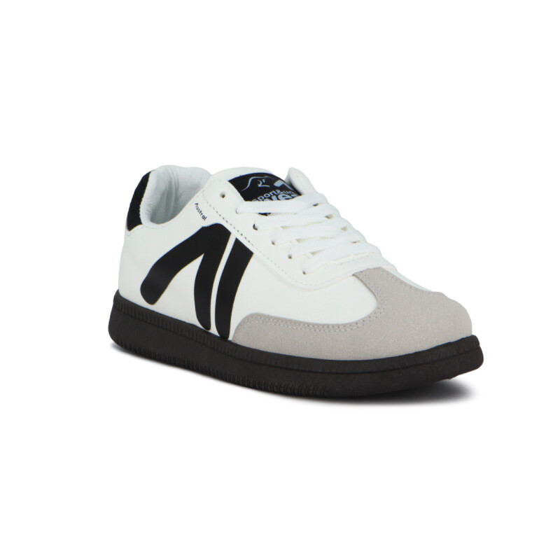 Austral Champion Boreal Dama - Blanco/negro Blanco-negro