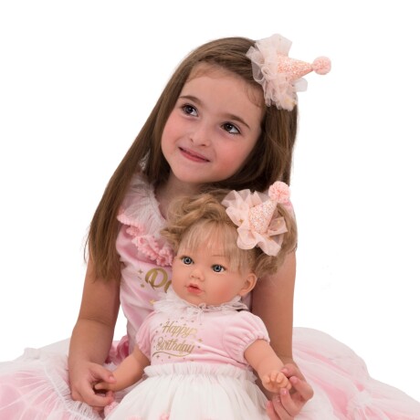 Muñeca Alina Party Marina Pau con conjunto gorro 45cm 001