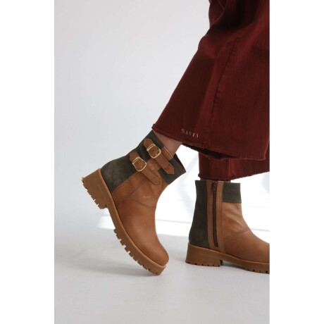 Bota Biker Short Suela Con Ve