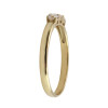 Anillo de oro amarillo 18k N9389 con circonias Anillo de oro amarillo 18k N9389 con circonias