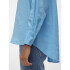 VMQUEENY LS OVERSIZE SHIRT WVN GA NOOS Bonnie Blue