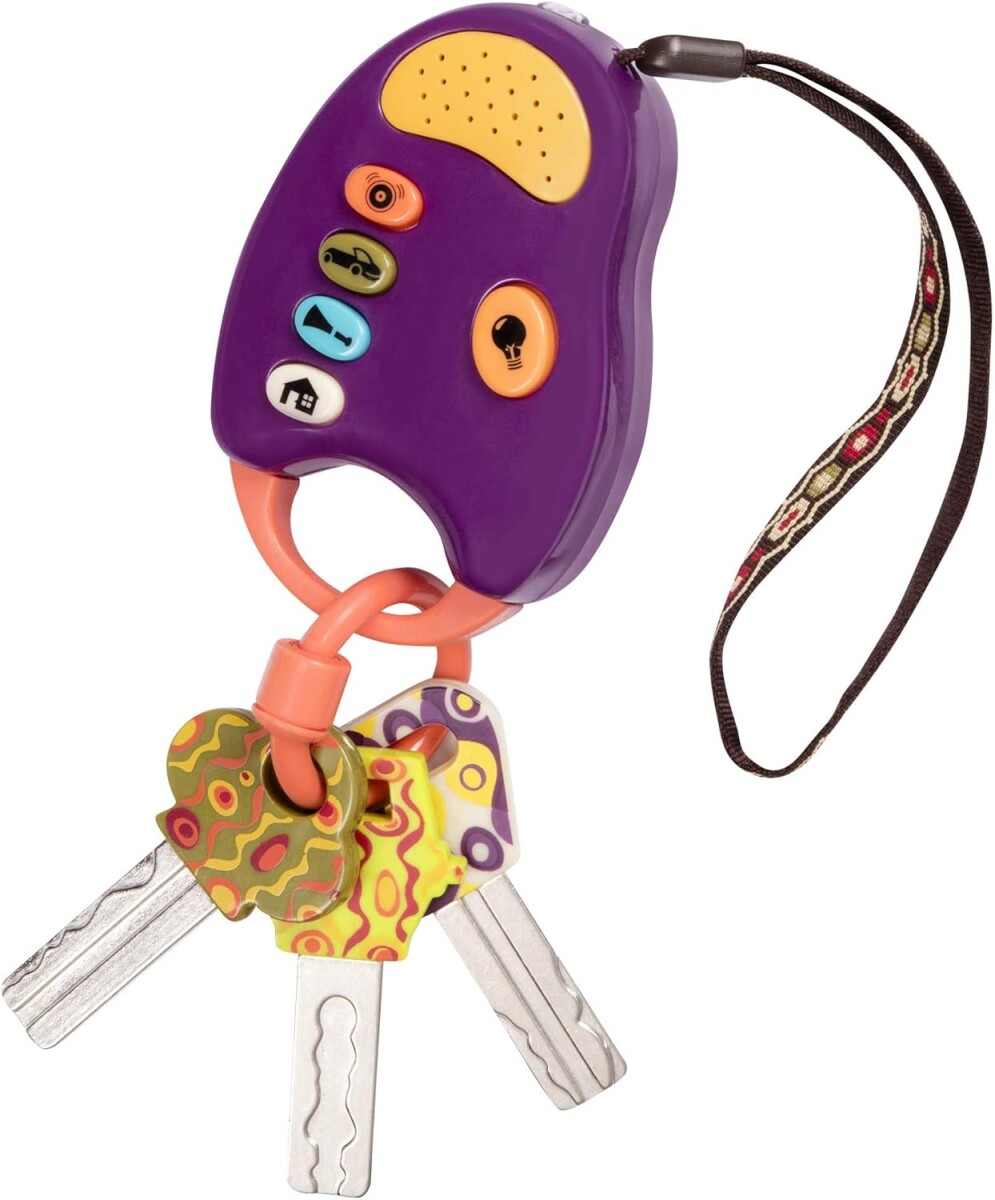 Llaves divertidas sonajero y mordillo BTOYS 