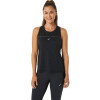 Race Tank - Mujer Performance Black/charcoal Grey