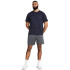 UA Tech 7in Shorts-BLU GRY-025