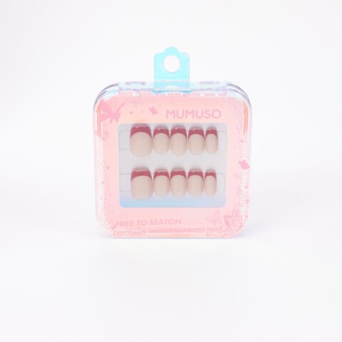 UÑAS POSTIZAS (OJO DE GATO CON BORDE ROJO) UÑAS POSTIZAS (OJO DE GATO CON BORDE ROJO)