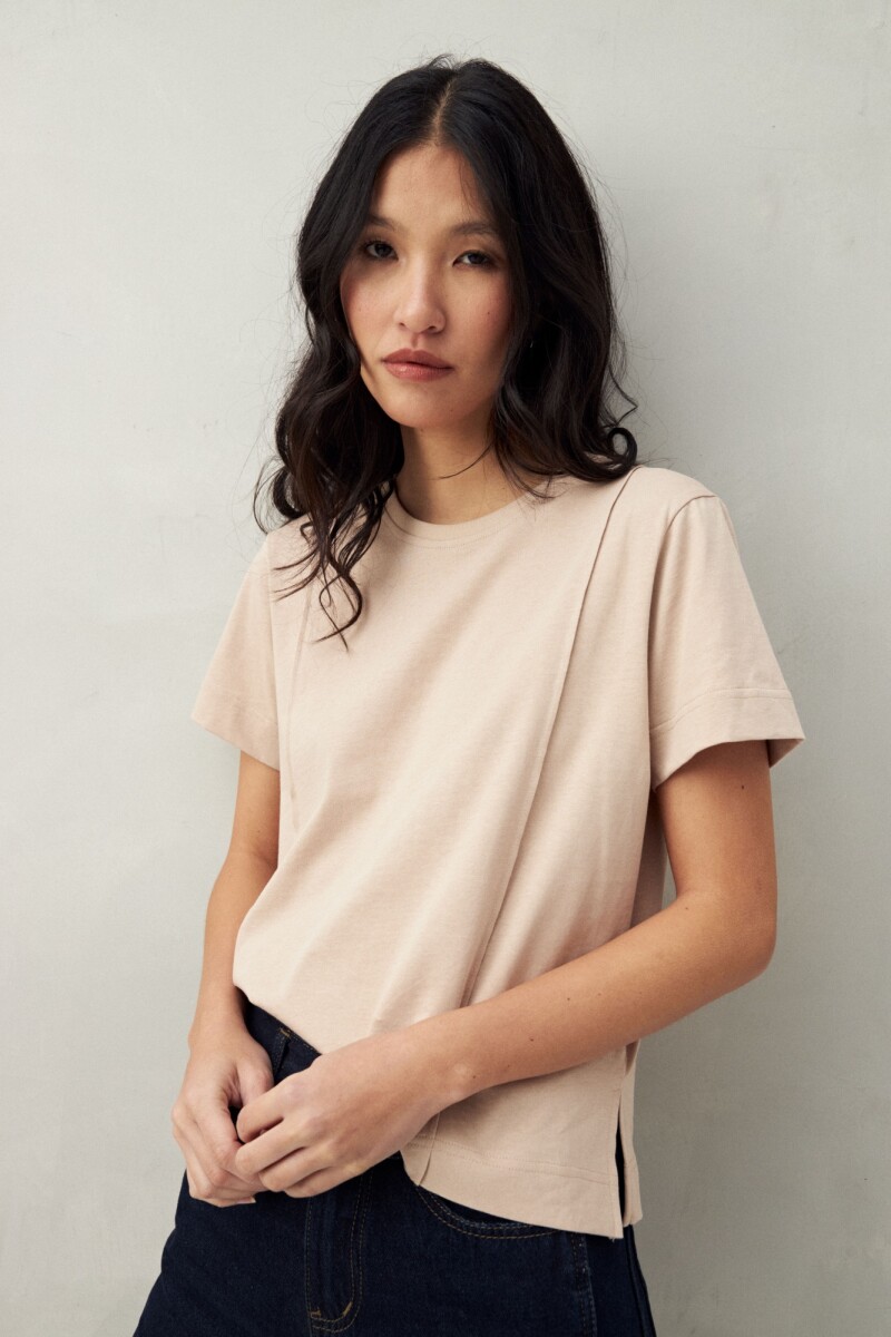 REMERA PADELLA Beige