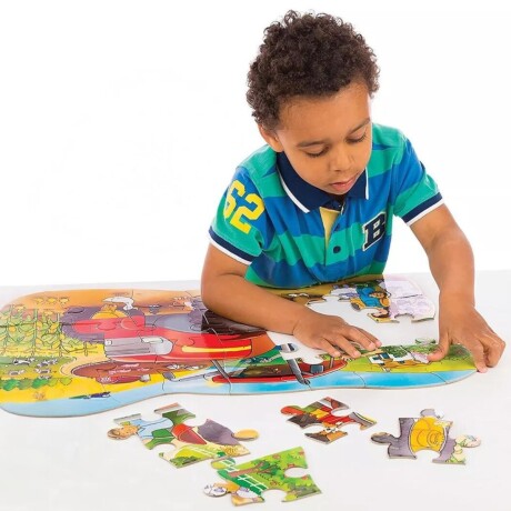 Puzzle Rompecabezas Tractor 25 Piezas 001