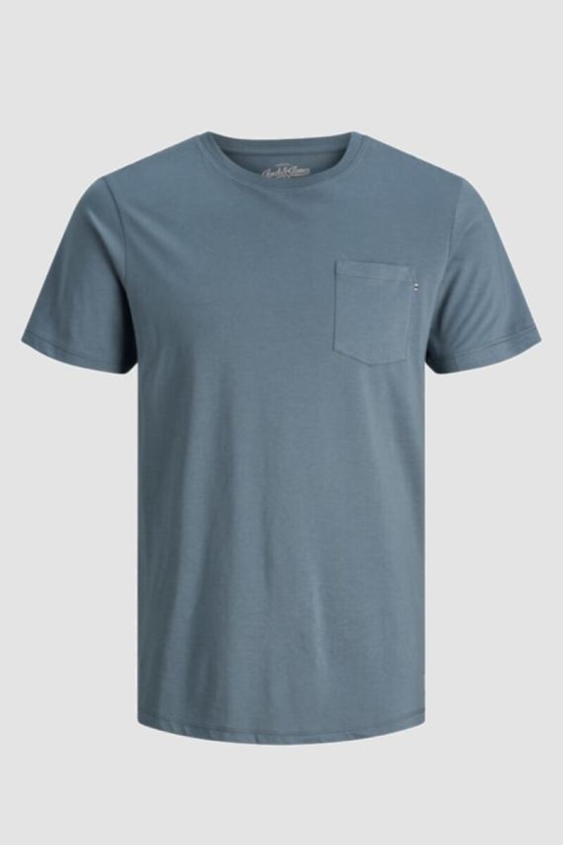 Camiseta "pocket" China Blue