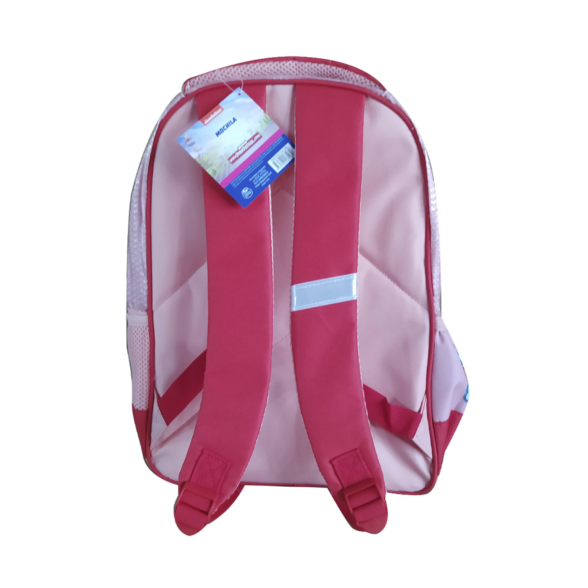 Mochila Infantil 3D Paw Patrol Tafeta Grande 40 x 30 cm - ROSA — Cartoons