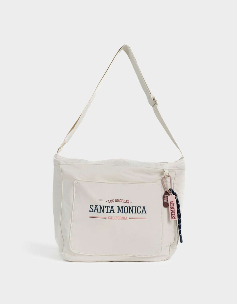 Cartera Saca Santa Monica - Blanco Crudo 
