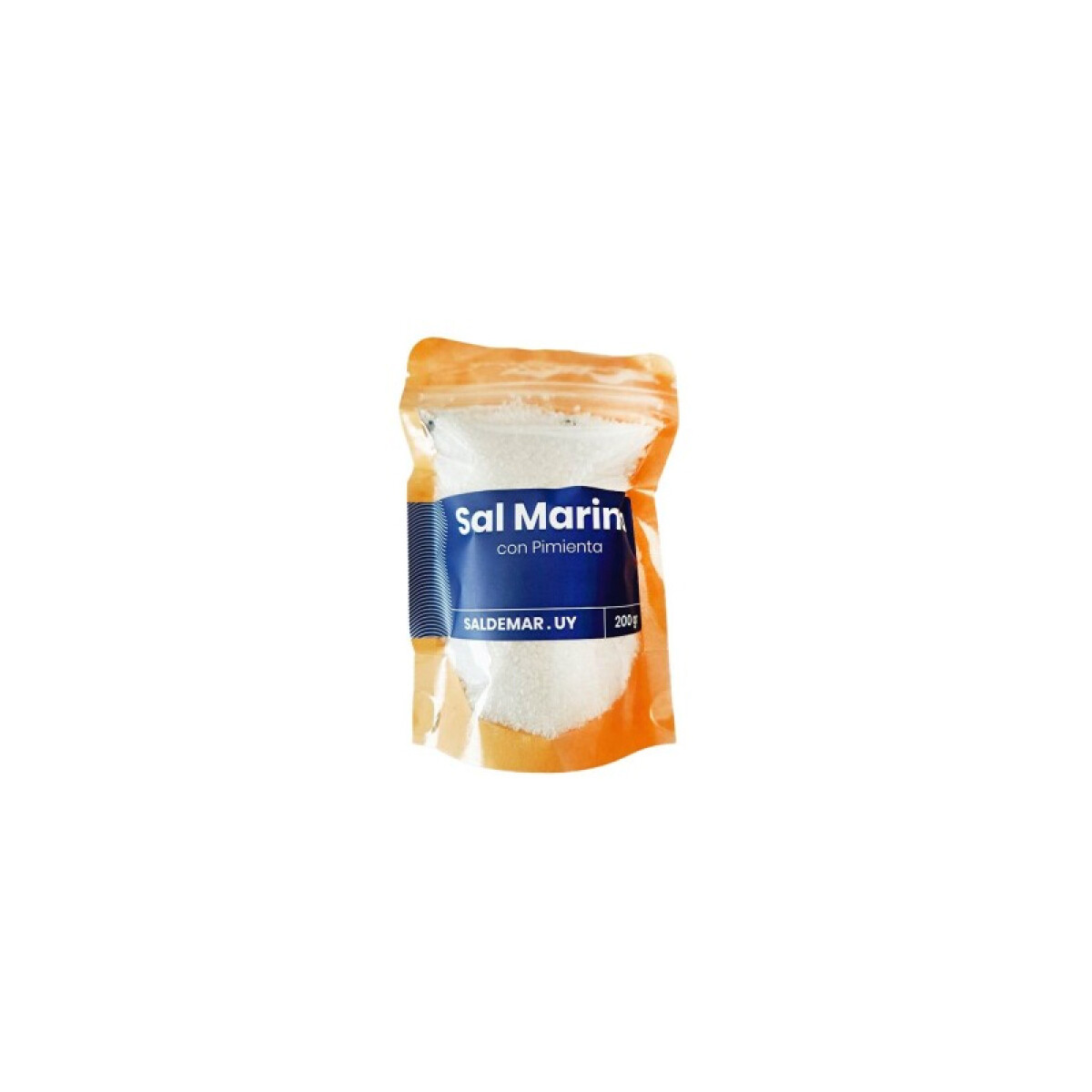 Sal marina con pimienta 200gr Saldemar 