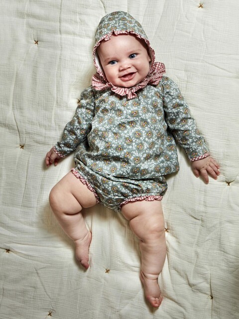 Conjunto Con Capota Verde Oscuro