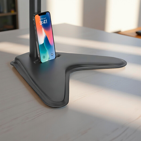 Soporte Monitor Brateck Base 17"-32" Ergonomico Ajustable Color Negro