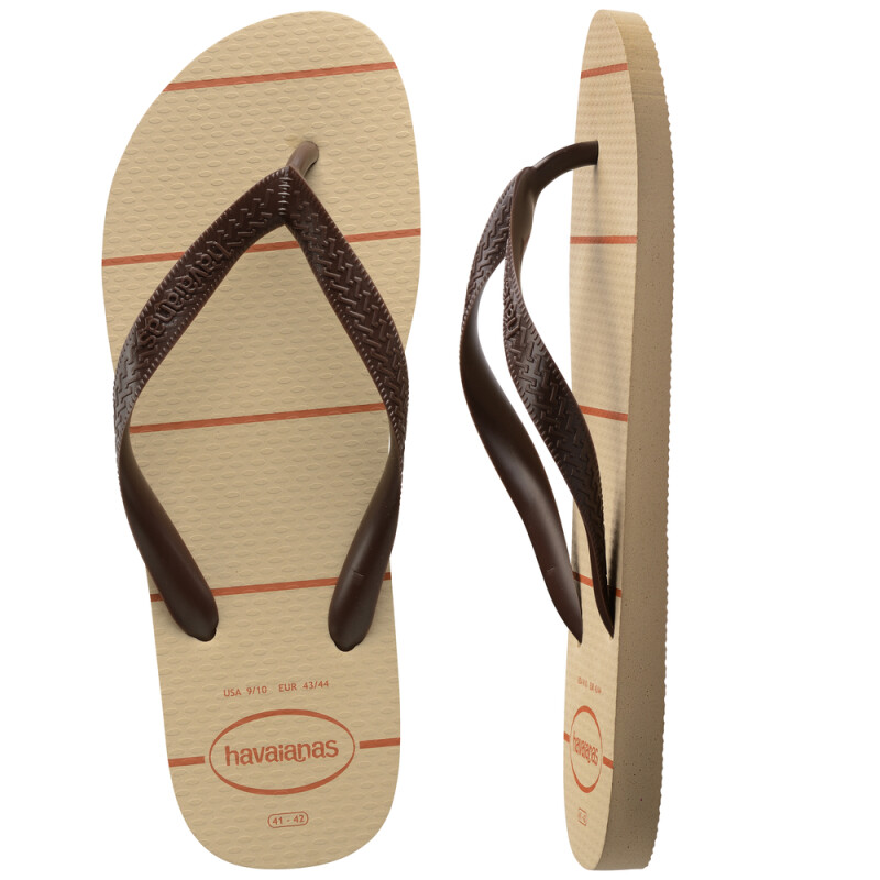 Sandalias Havaianas Color Essential Hombre Gris Arena