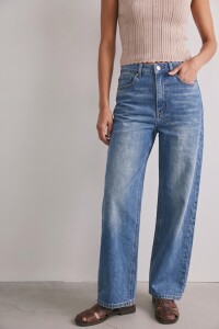 Jean Baggy Lavado Azul Medio