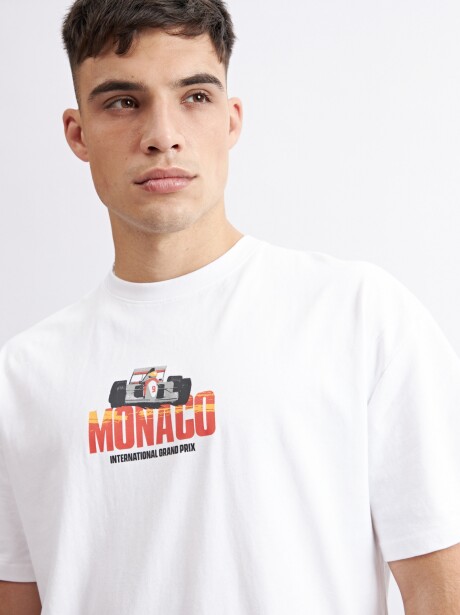 REMERA MÓNACO BLANCO