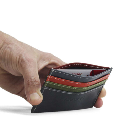 Porta Tarjetas Ammit Cuero Multicolor