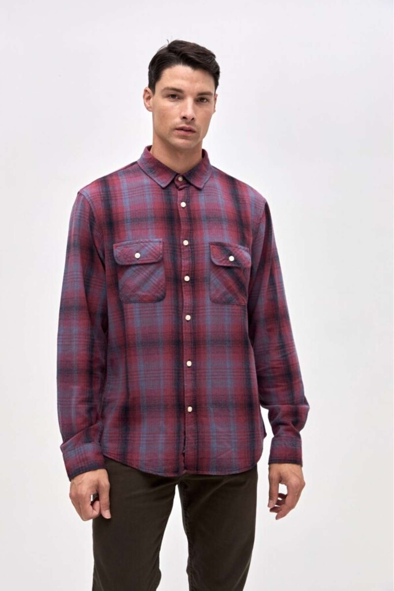 Sobrecamisa Jeremy - Burgundy 