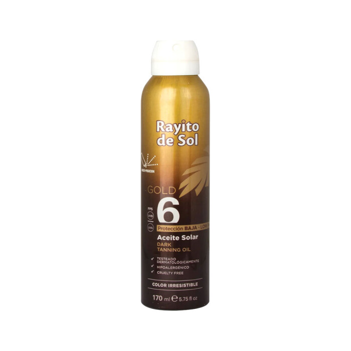 RAYITO D.SOL ACEITE BRONCEADOR FPS 6 X 1 única