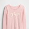 V-FRCH LS LOGO TEE PURE PINK
