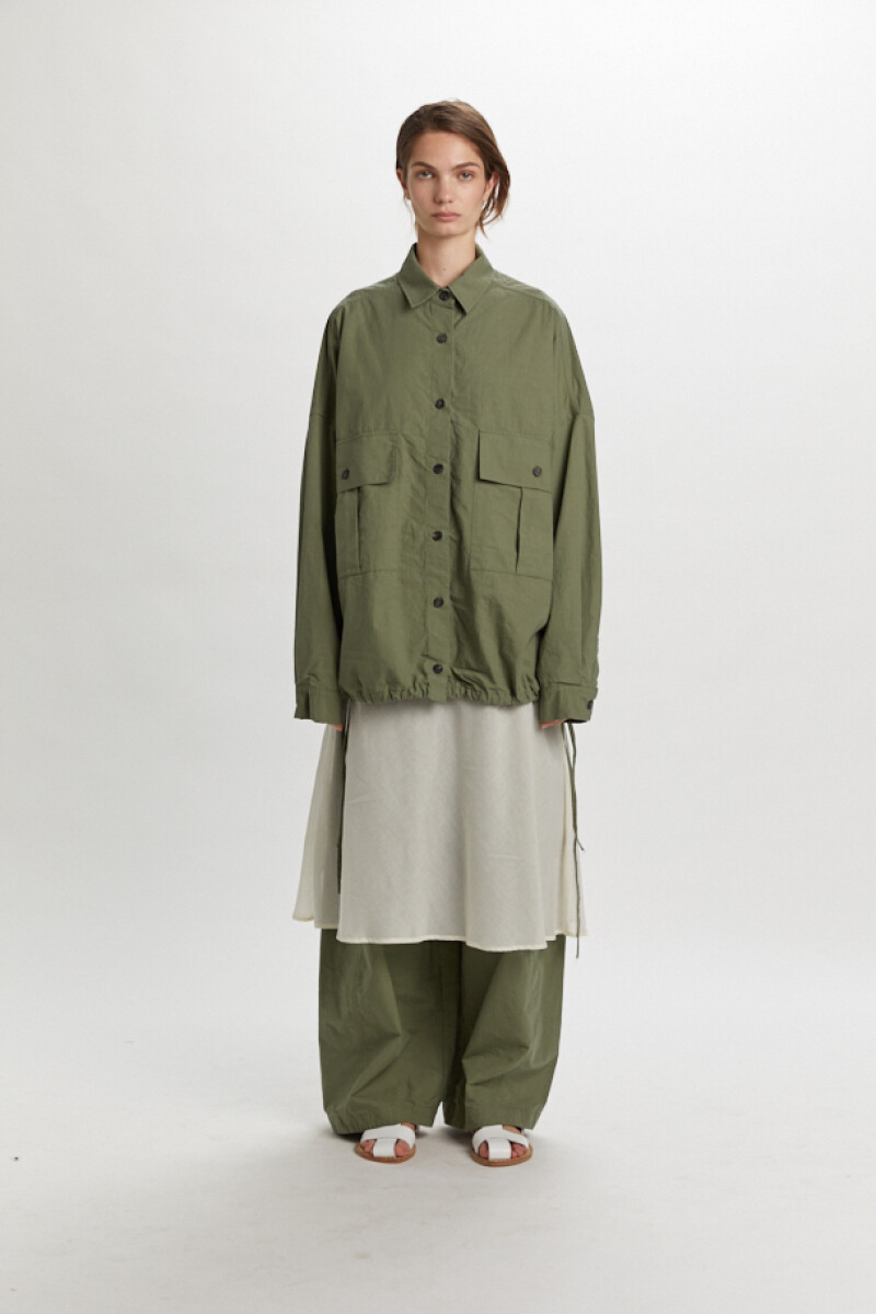 BOMBER OVER LIVIANA Verde Militar