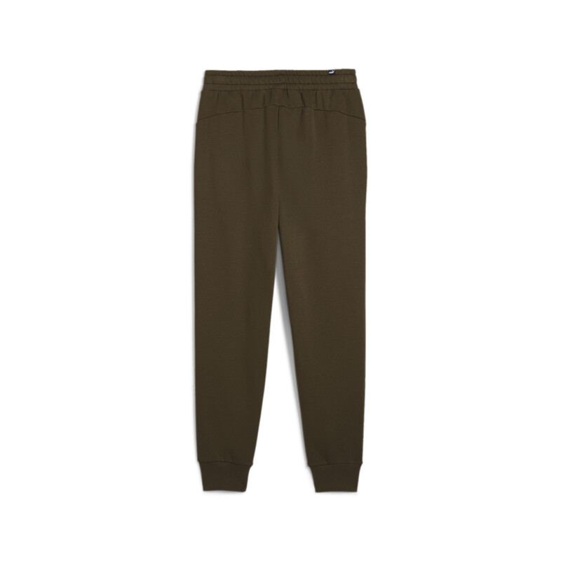 Pantalón Largo Ess Logo Felpa Chupín de Hombre Verde