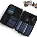 Kit Organizador de Viaje 8 Piezas Negro