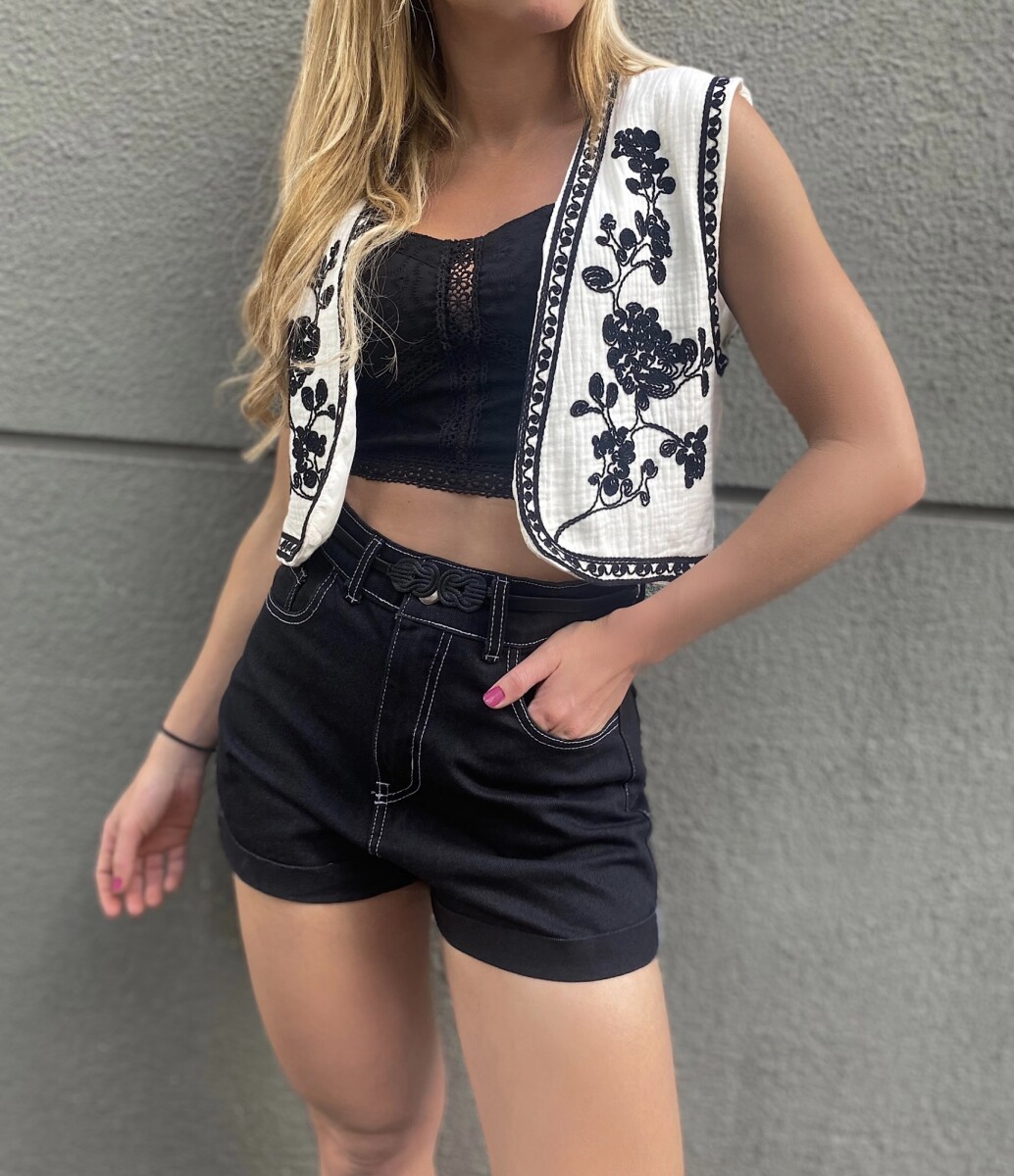 Chaleco Camelia - Blanco 