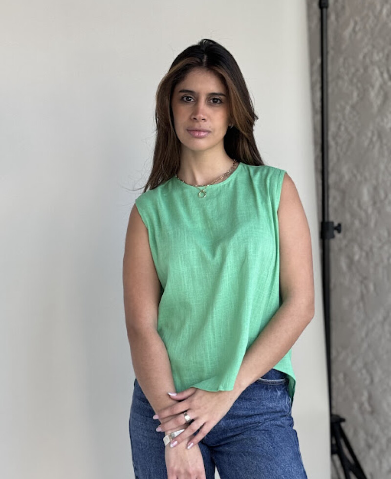 Blusa Nina verde