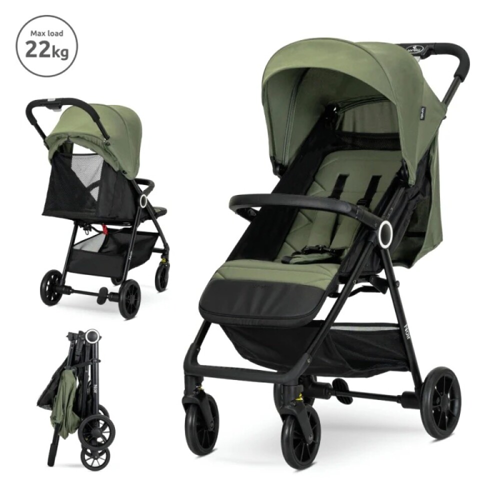 Coche ultraliviano NOIR LORELLI green
