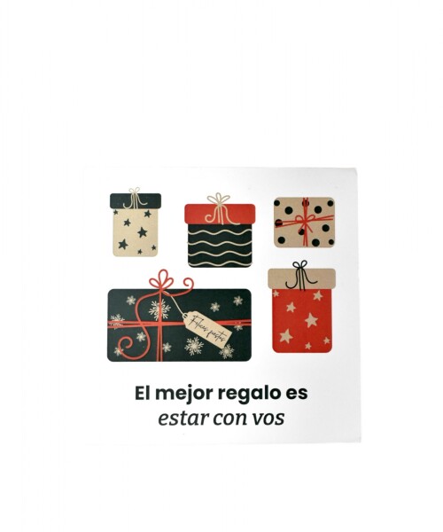 Tarjeta navidad 10x10 DISEÑO 4