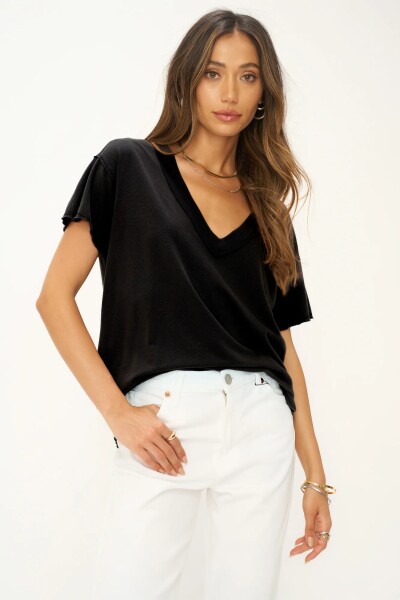 CAMISETA V BALTIMORE Negro