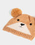 Gorros Infantiles Animalito Gorro Tejido De Osito - Marron Beige