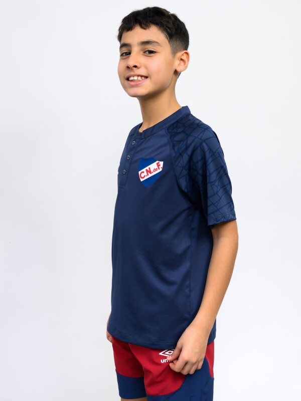 REMERA POLO ORYN Nacional Junior Azul Marino