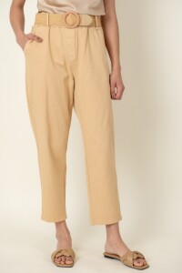 PANTALON FICUS Mostaza