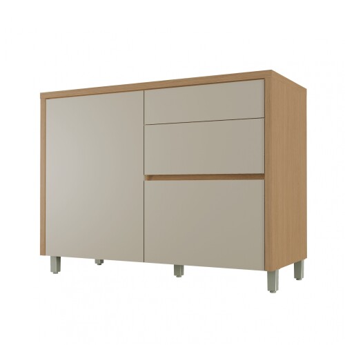 Bajo Mesada 2 Puertas 2C Condessa Marron/Gris Bajo Mesada 2 Puertas 2C Condessa Marron/Gris