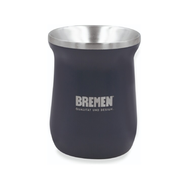 Mate Bremen 300 ml Acero Inoxidable Doble Pared Azul Mate Bremen 300 ml Acero Inoxidable Doble Pared Azul