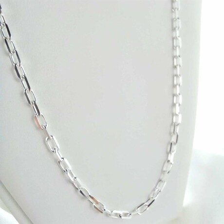 Cadena de plata 925. Modelo, FORCET, 60 cm Cadena de plata 925. Modelo, FORCET, 60 cm