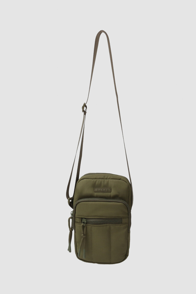 Bandolera Verde mili/esmeralda