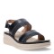 Sandalias de Mujer Lady Confort CONQUES con tira atrás Negro