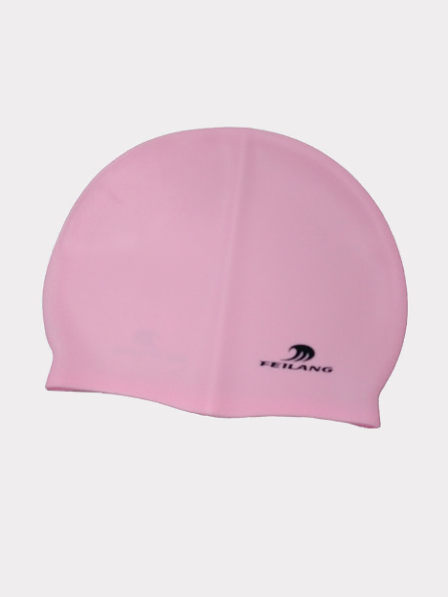 Gorra de natación de silicona - Rosa 