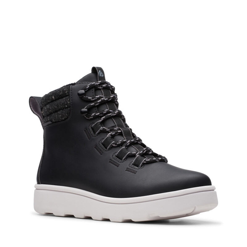 Bota de Mujer Clarks Step ExplorHi Negro