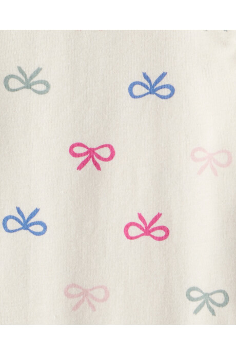 Pack cuatro bodies de algodón, estampados Sin color