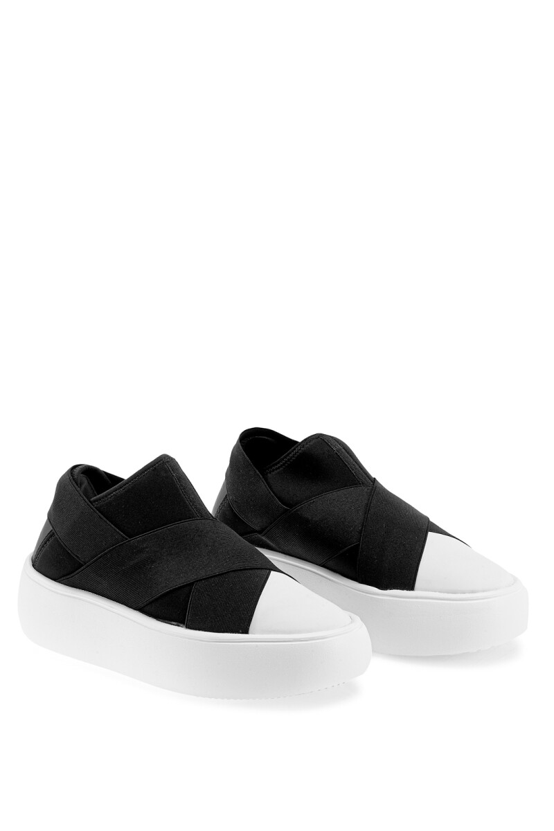 SNEAKERS SLIP ON Negro