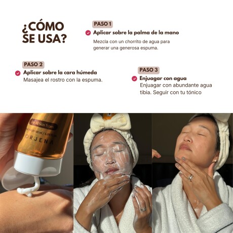 Espuma de Limpieza Orjena con Vitamina C 180ml Espuma de Limpieza Orjena con Vitamina C 180ml