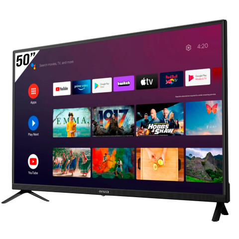 Tv Led Aiwa 50" Smart 4K 60Hz Isdbt Android Tv Led Aiwa 50" Smart 4K 60Hz Isdbt Android