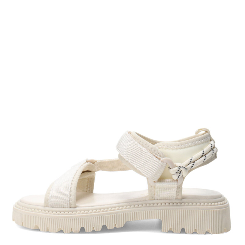 Sandalias de Niña MINI Miss Carol Califa de Tela Con Tiras Beige