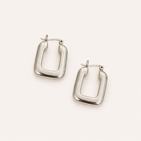 Aros Rectangulares - Plata 925 Aros Rectangulares - Plata 925